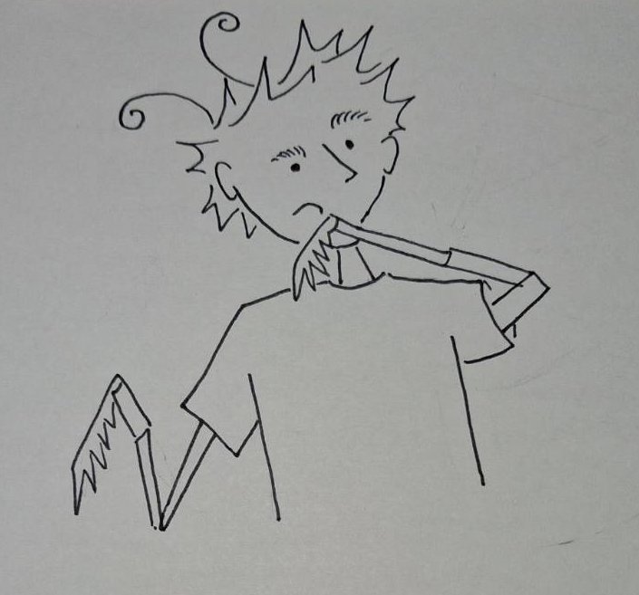 Illustration of Coco with bug-antenne